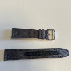 Strap Habit 21 mm grey sail cloth band